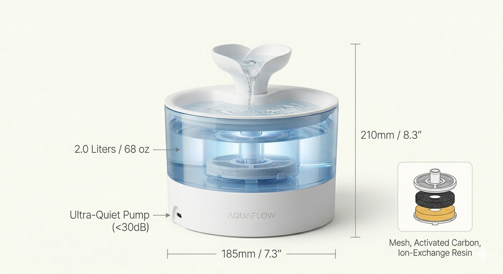 Water Fountain & Filtration System
